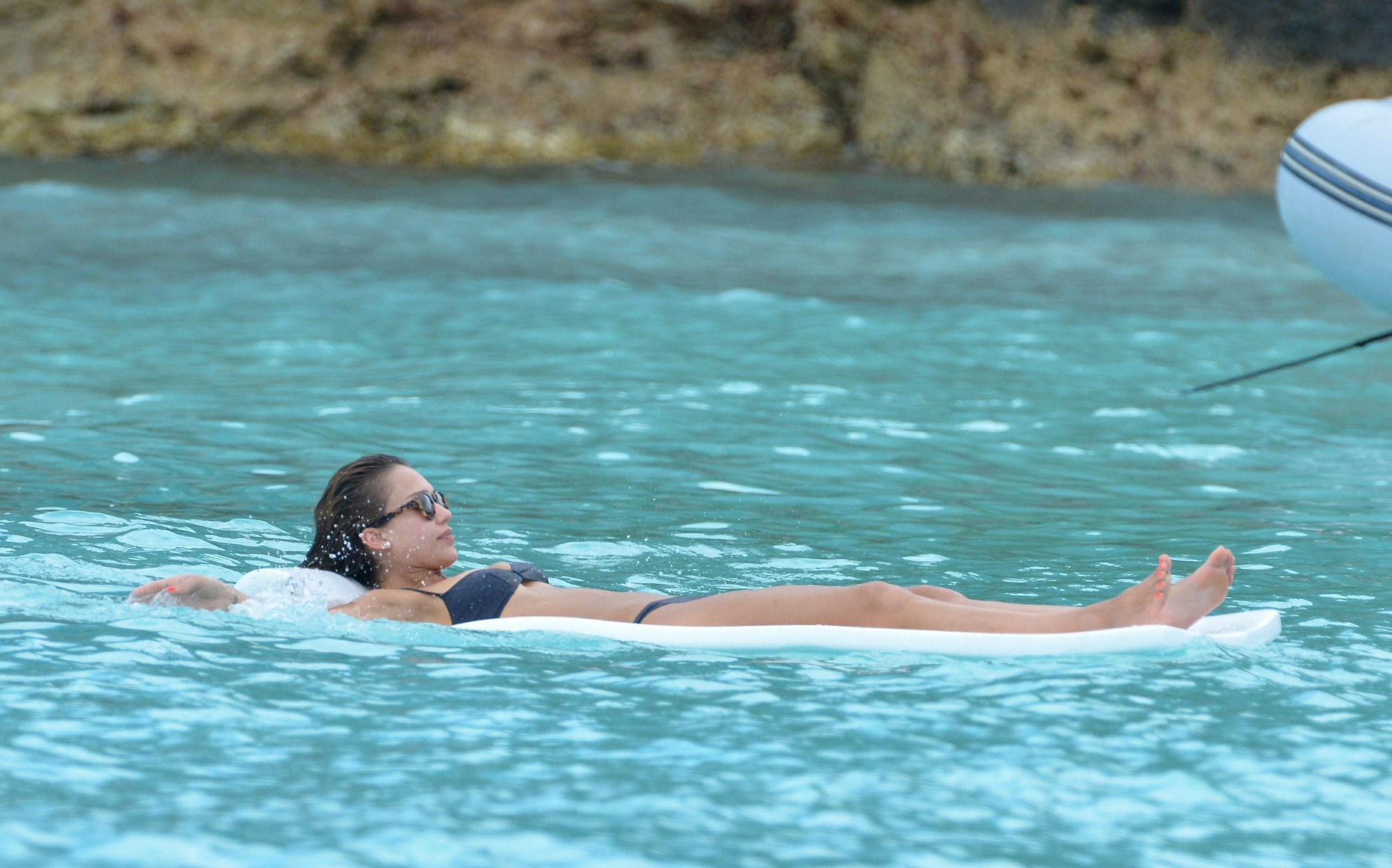 Jessica Alba bikini candids in St. Barts 4/6/13 