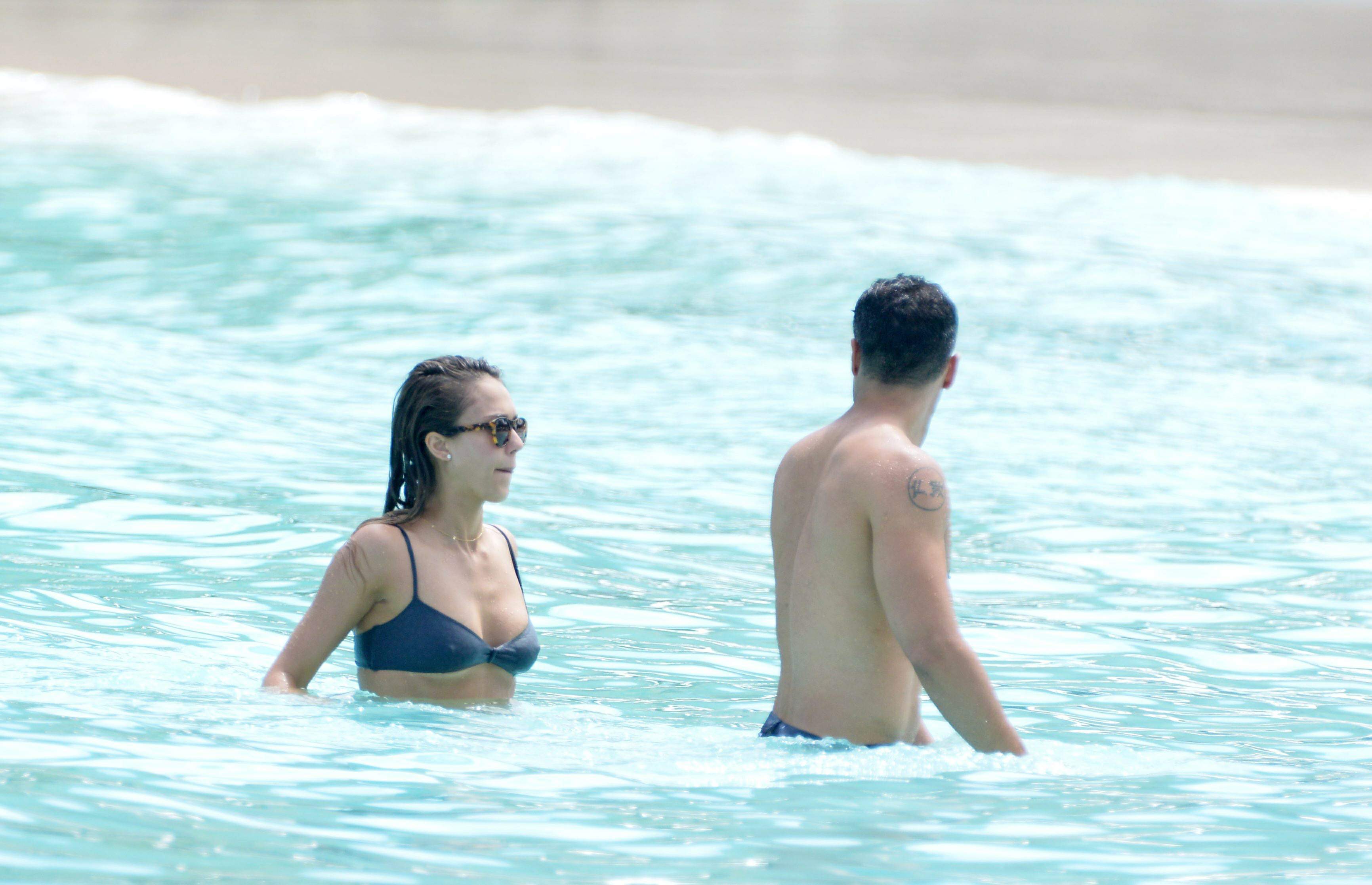 Jessica Alba bikini candids in St. Barts 4/6/13 