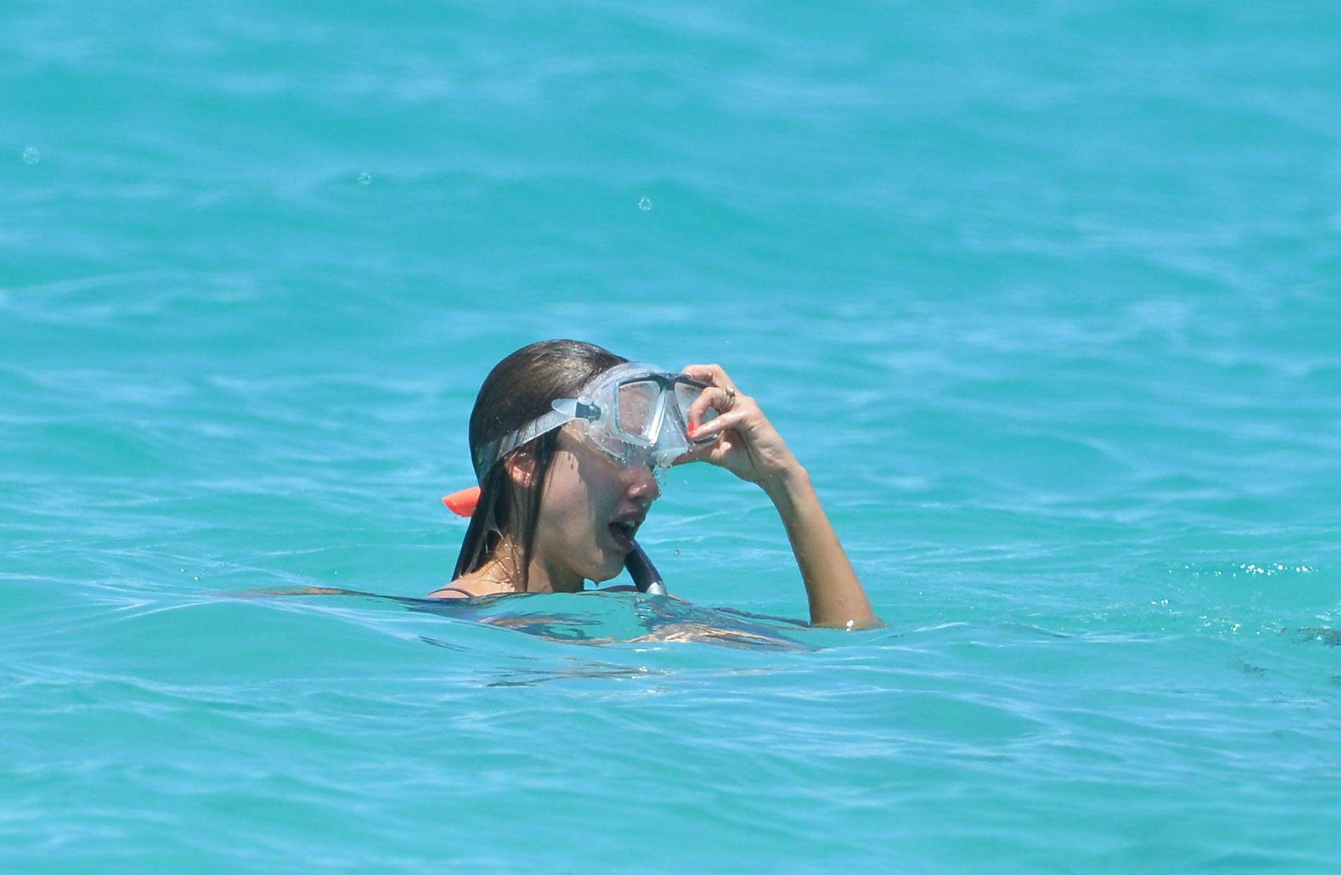 Jessica Alba bikini candids in St. Barts 4/6/13 