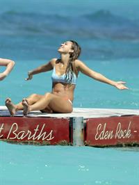 Jessica Alba  bikini candids in St. Barts 4/4/13 