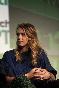 Jessica Alba - TechCrunch Disrupt SF event in San Francisco - September 10, 2012