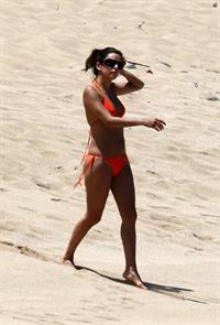 Eva Longoria at the beach in Puerto Rico - April 6, 2013