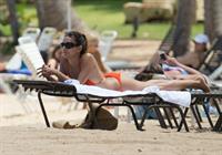 Eva Longoria at the beach in Puerto Rico - April 6, 2013