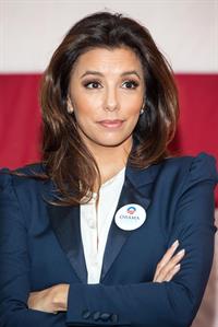 Eva Longoria Participates in Early Vote Canvass Kickoff in Florida - October 27, 2012
