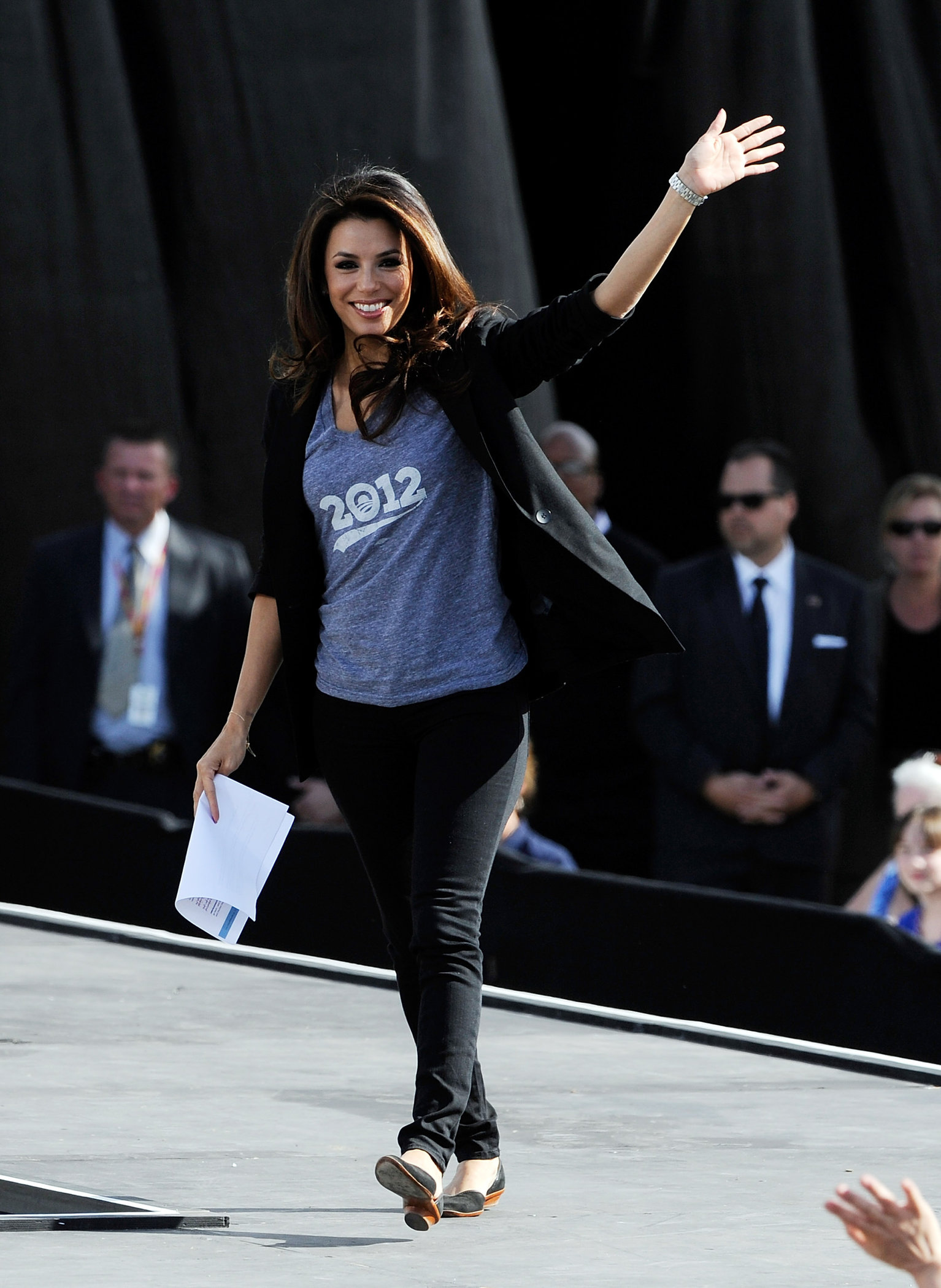 Eva Longoria Obama Campaigns In Nevada in Las Vegas - November 1, 2012