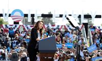 Eva Longoria Obama Campaigns In Nevada in Las Vegas - November 1, 2012