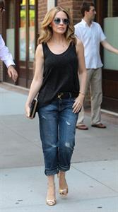 Kylie Minogue out for a stroll in New York City (20.06.2013) 
