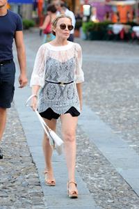 Kylie Minogue out and about in Portofino 26.07.13 