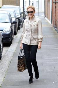 Kylie Minogue Leaving her management company in London August 30, 2012