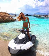 Alice Campello in a bikini