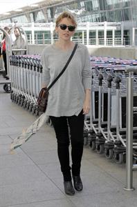 Kylie Minogue Heathrow Airport in London - October 10, 2012 