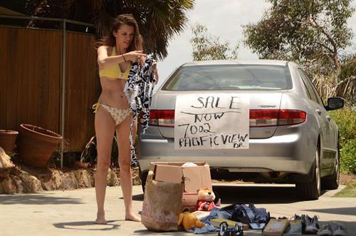 Alicia Arden in a bikini