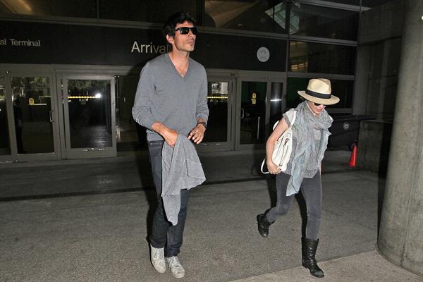 Kylie Minogue - LAX Airport in LA - June 9, 2012