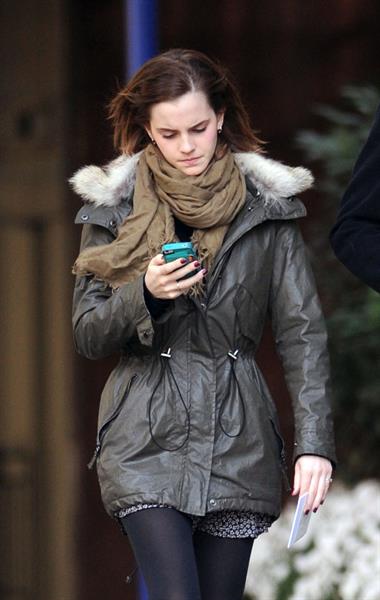 Emma Watson out and about in NYC 11/18/12 