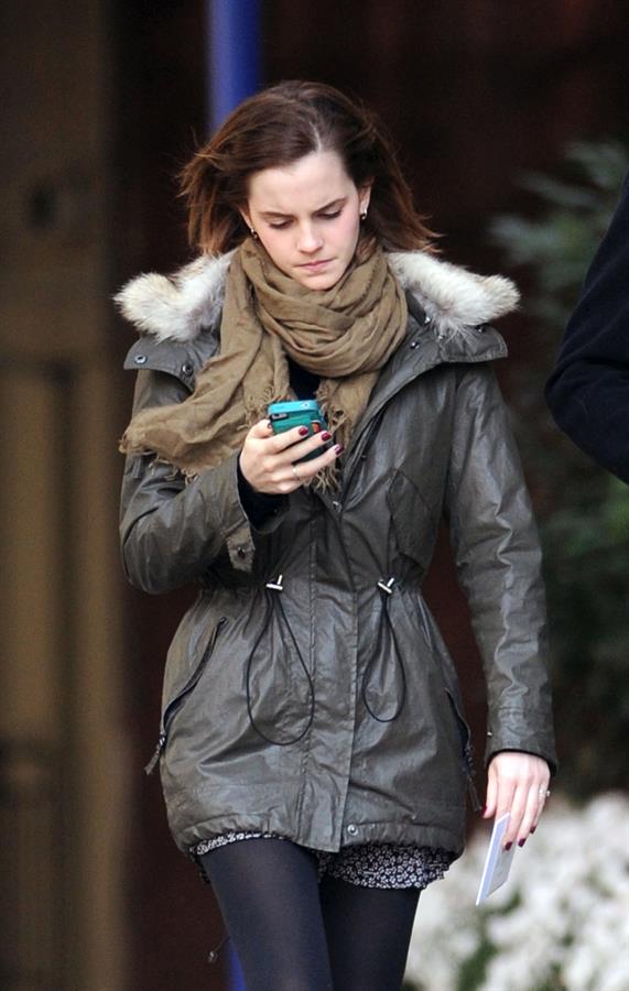 Emma Watson out and about in NYC 11/18/12 