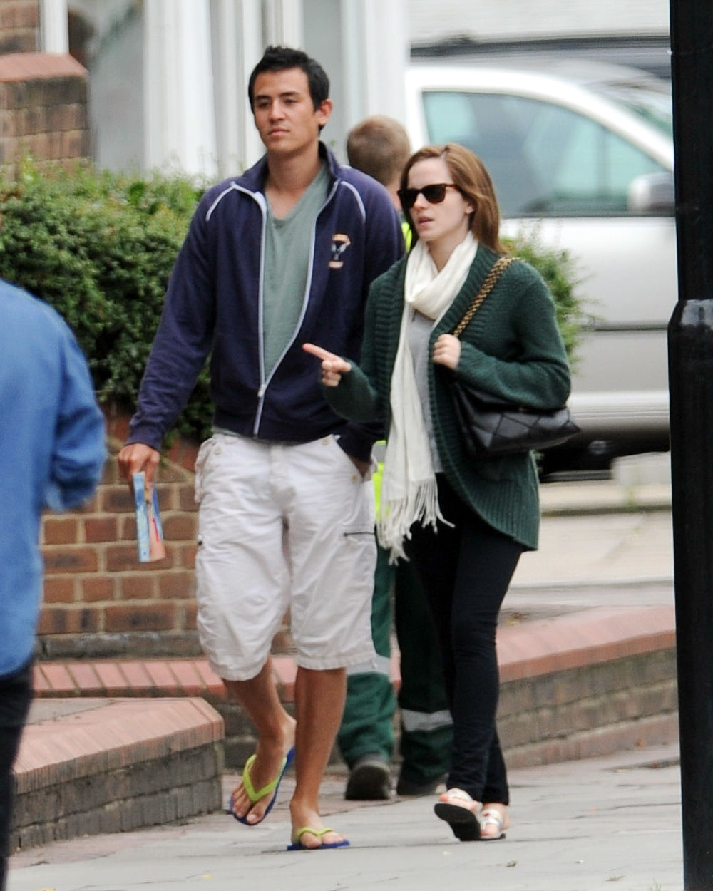 Emma Watson - In London with her boyfriend Will - August 25, 2012