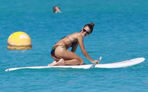 Alessandra Ambrosio in St Barth French West Indies on January 23, 2010