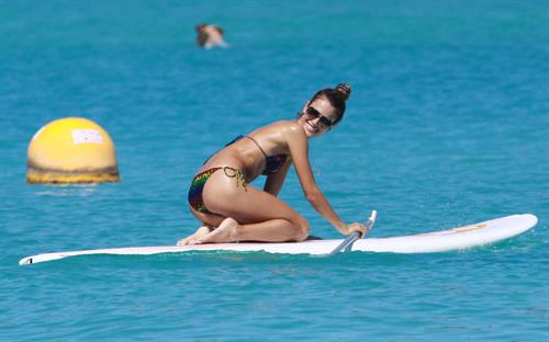 Alessandra Ambrosio in St Barth French West Indies on January 23, 2010