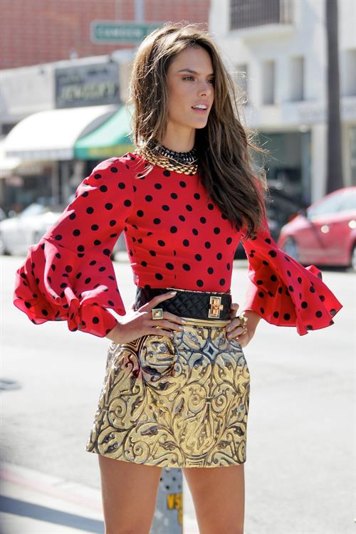 Alessandra Ambrosio –shoot set in Beverly Hills 10/12/13  