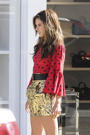 Alessandra Ambrosio –shoot set in Beverly Hills 10/12/13  