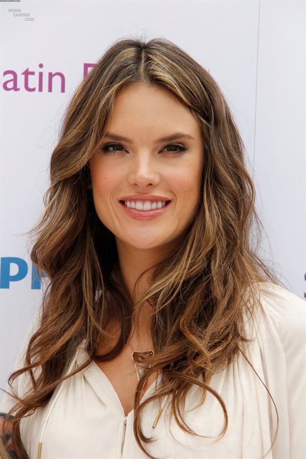 Alessandra Ambrosio Philips Satin Perfect Fashion and Beauty Event March 23, 2012 