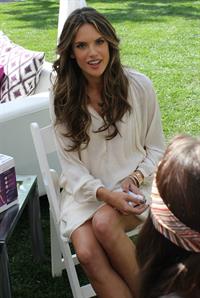 Alessandra Ambrosio Philips Satin Perfect Fashion and Beauty Event March 23, 2012 