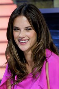 Alessandra Ambrosio on El Hormiguero tv show in Madrid 05.03.2012 