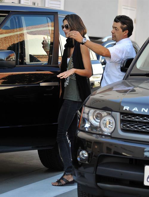 Alessandra Ambrosio out in Brentwood on January 28 