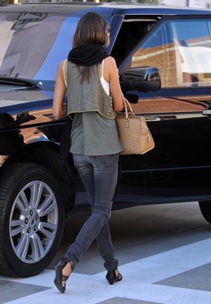 Alessandra Ambrosio out in Brentwood on January 28 