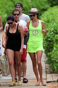 Alessandra Ambrosio out about Hawaii Aug 8, 2011 