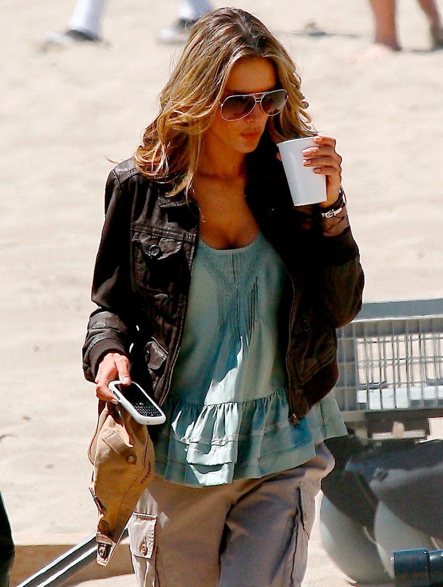 Alessandra Ambrosio Pictures Alessandra Ambrosio photoshoot on the beach in Malibu