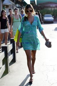 Alessandra Ambrosio shopping at Planet Blue in Malibu