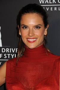 Alessandra Ambrosio at Rodeo Drive Walk of Style Award Honoring Iman and Missoni on October 23, 2011 