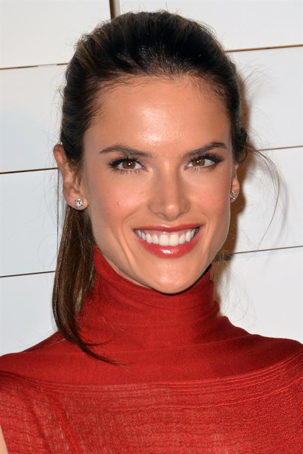 Alessandra Ambrosio at Rodeo Drive Walk of Style Award Honoring Iman and Missoni on October 23, 2011 