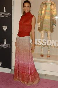 Alessandra Ambrosio at Rodeo Drive Walk of Style Award Honoring Iman and Missoni on October 23, 2011 