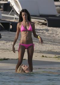 Alessandra Ambrosio photo shoot in St Barthelemy on March 7, 2010
