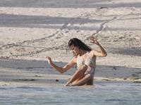Alessandra Ambrosio photo shoot in St Barthelemy on March 7, 2010