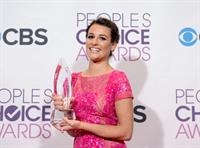 Lea Michele in pink at the 39th Annual People's Choice Awards in Los Angeles on Jan 9, 2013 