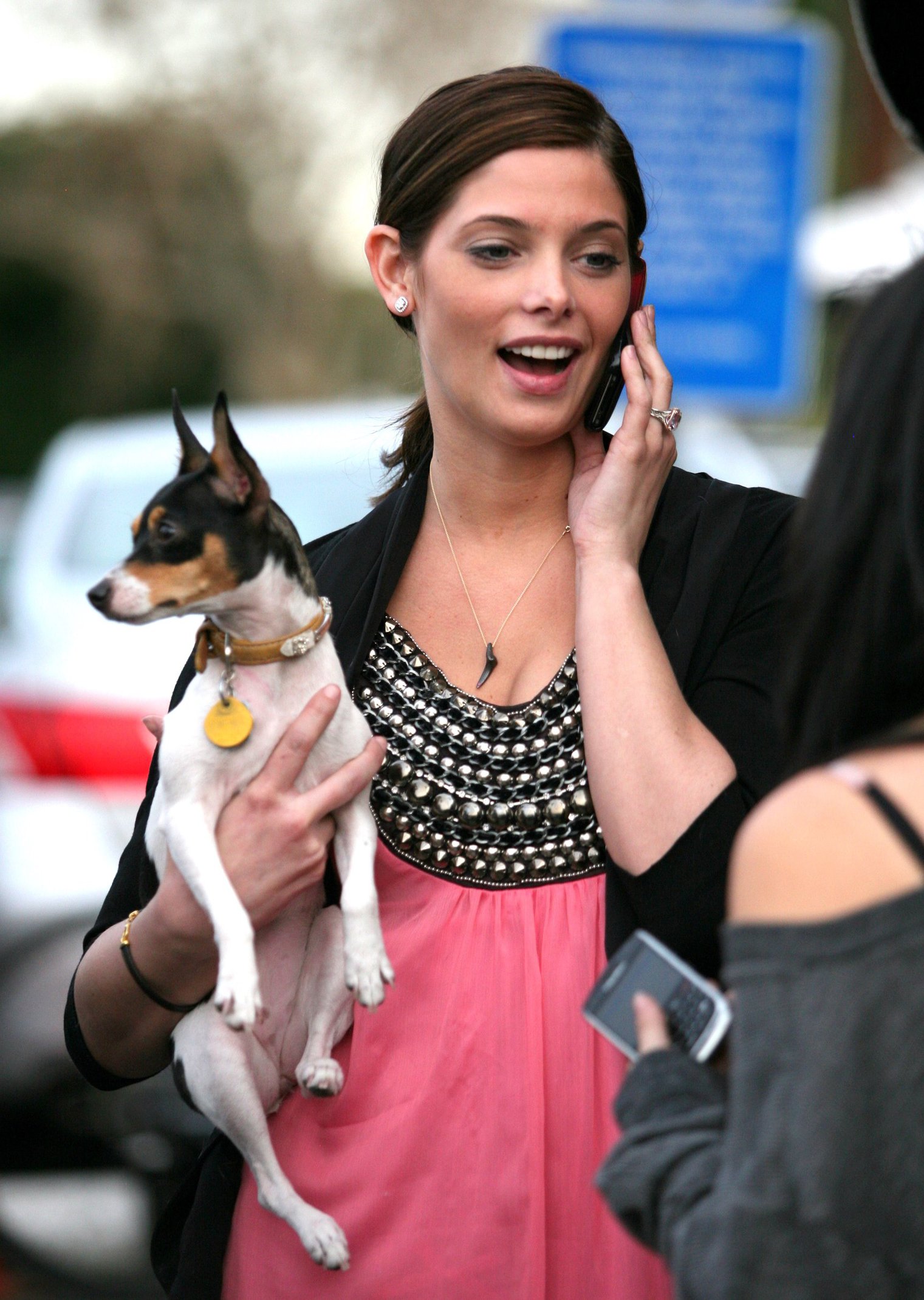 Ashley Greene and her dog Marlow out and about in Beverly Hills on January 15 