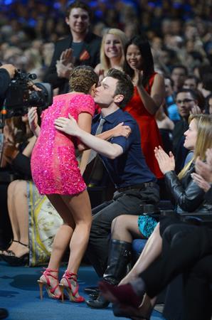 Lea Michele at the 39th Annual People's Choice Awards in Los Angeles on Jan 9, 2013