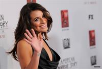 Lea Michele FST American Horror Story Asylum premiere in LA 10/13/12 