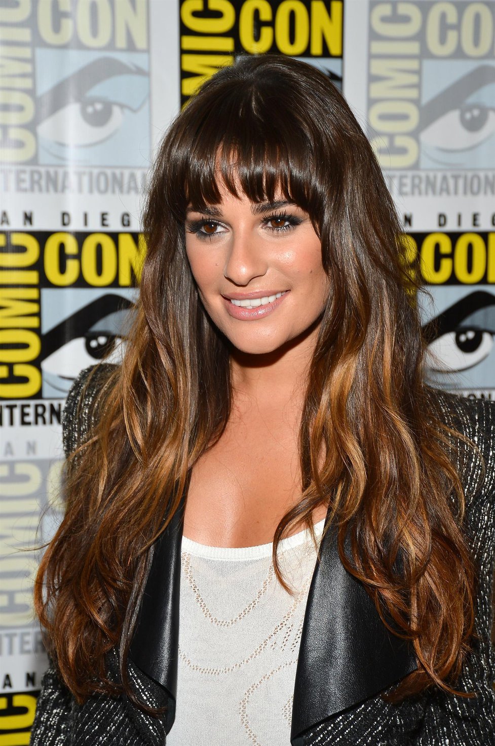 Lea Michele @  GLEE  Press Room during Comic-Con 2012 - July 14, 2012