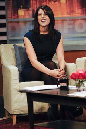 Ashley Greene on Foxx's Good Day New York taping at the Fox Studios in New York City 