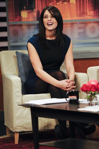 Ashley Greene on Foxx's Good Day New York taping at the Fox Studios in New York City 