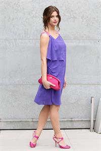 Ashley Greene at Giorgio Armani Milan Fashion Week Autumn Winter 2010 Show on February 27, 2010 