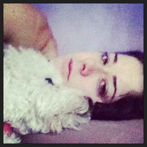 Manon Mathews taking a selfie