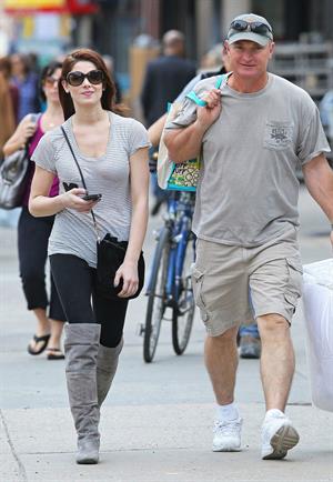 Ashley Greene shopping in New York City on March 18, 2011