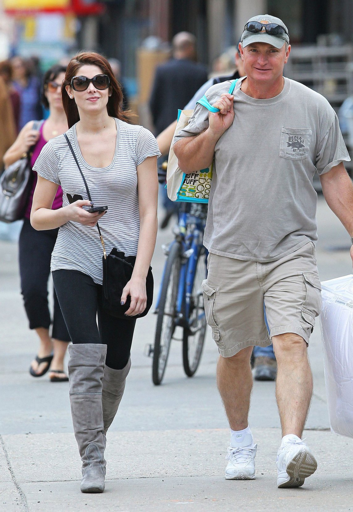 Ashley Greene shopping in New York City on March 18, 2011