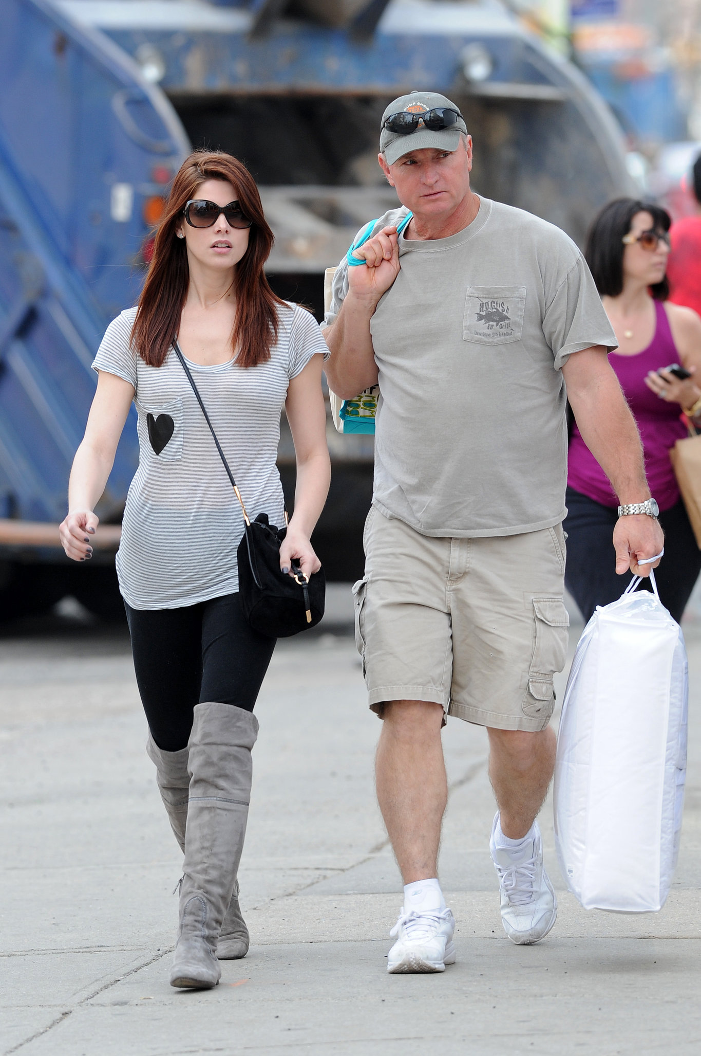 Ashley Greene shopping in New York City on March 18, 2011