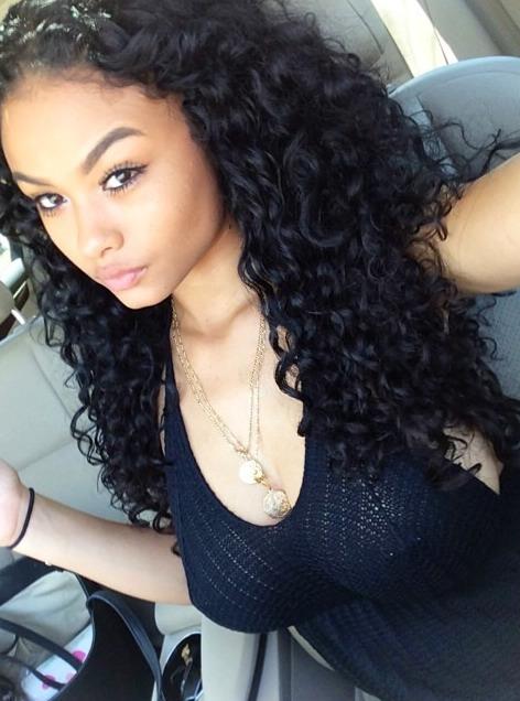 India Westbrooks taking a selfie